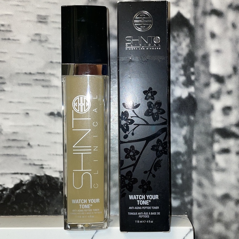 NIB  SHINTO Clinical Kimora Simmons Watch You Tone anti-aging peptide toner